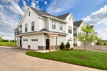 Personal garage and driveway